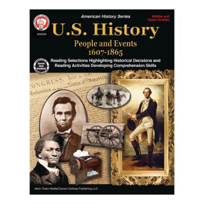 Picture of Mark Twain Media U.S. History: People And Events, 1607 - 1865, Grades 6-12