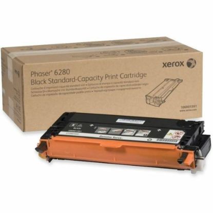 Picture of Xerox 6280 Black Toner Cartridge, 106R01391