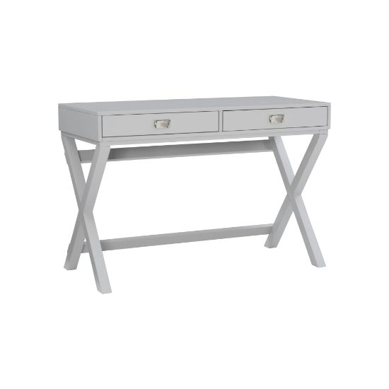 Picture of Linon Ari 44inW Home Office Writing Desk, Gray