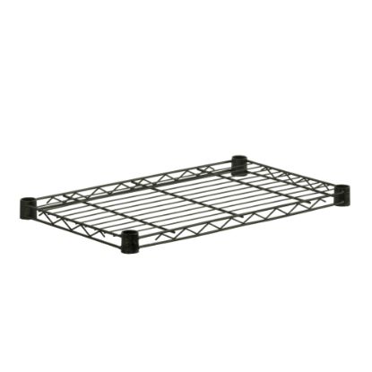 Picture of Honey-Can-Do Powder-Coat Steel Shelf, 350-Lb Capacity, 1inH x 14inW x 36inD, Black