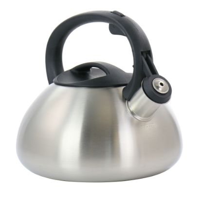 Picture of Mr. Coffee Harpwell Stainless Steel Whistling Tea Kettle, 1.8 Qt, Silver