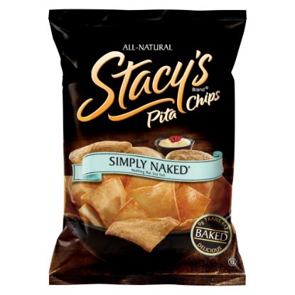 Picture of Stacys Pita Chips, Naked, 1.5 Oz, Pack Of 24