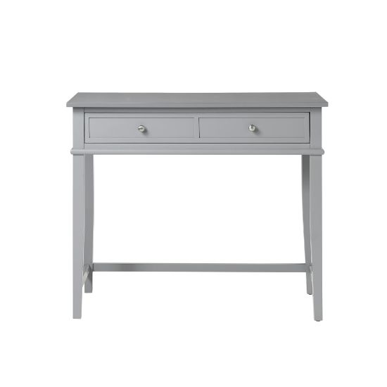 Picture of Ameriwood Home Franklin 36inW Writing Desk, Gray