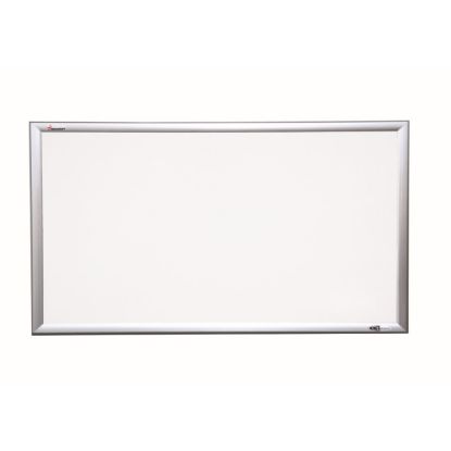 Picture of SKILCRAFT/Quartet Magnetic Dry-Erase Wallboard, 48in x 72in, Aluminum Frame With Silver Finish