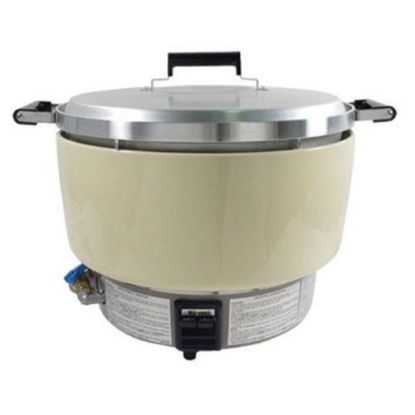 Picture of Commercial Natural Gas Rice Cooker, 55 Cups, Stainless Steel