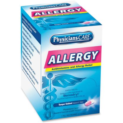 Picture of PhysiciansCare Allergy Relief Tablets, Box of 50