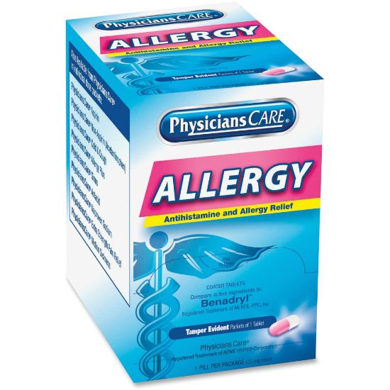 Picture of PhysiciansCare Allergy Relief Tablets, Box of 50