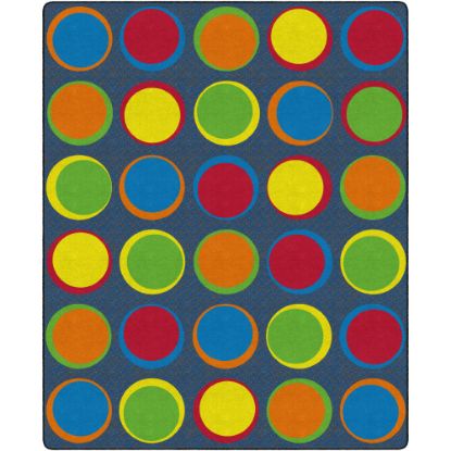 Picture of Flagship Carpets Sitting Spots Rug, 10ft 9in x 13ft 2in, Rectangular, Primary