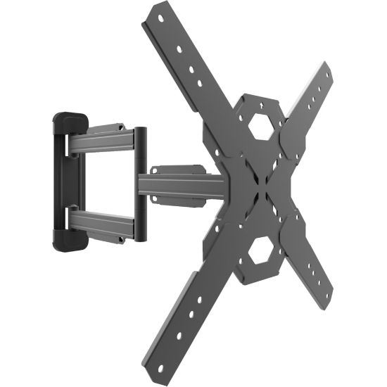 Picture of Kanto Wall Mount for TV - Black - Adjustable Height - 1 Display(s) Supported - 26in to 60in Screen Support - 88 lb Load Capacity