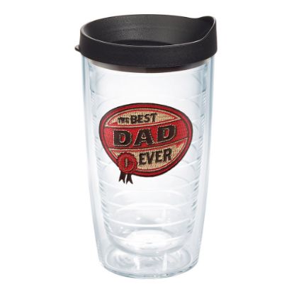 Picture of Tervis Hallmark Best Dad Ever Tumbler With Lid, 16 Oz, Clear