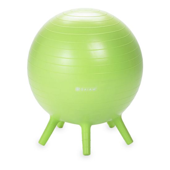 Picture of Gaiam Kids Stay-N-Play Inflatable Ball Chair, Lime