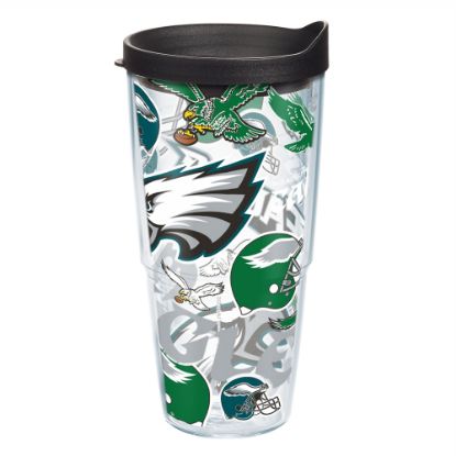 Picture of Tervis NFL All-Over Tumbler With Lid, 24 Oz, Philadelphia Eagles