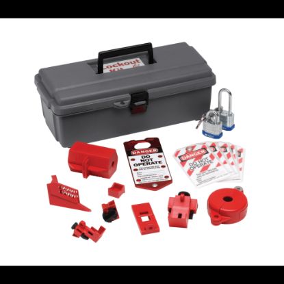 Picture of Lockout Tool Box with Components