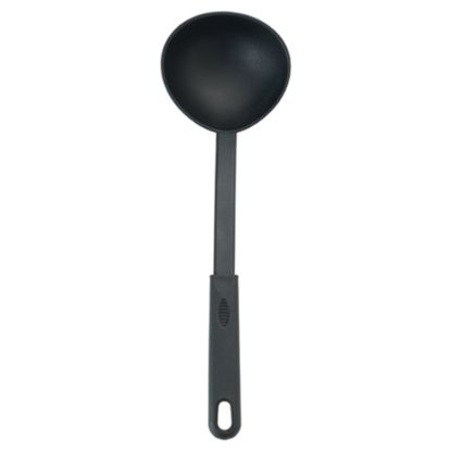 Picture of Winco Nylon Serving Ladle, 12in, Black