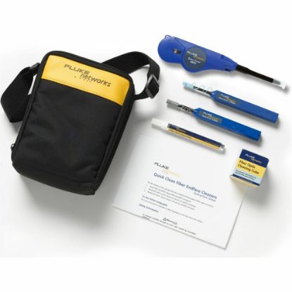 Picture of Fluke Networks NFC-KIT-CASE-E Fiber Optic Cleaning Kit - For Fiber Optic - Lint-free - 1