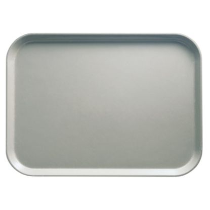 Picture of Cambro Camtray Rectangular Serving Trays, 15in x 20-1/4in, Pearl Gray, Pack Of 12 Trays