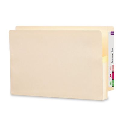 Picture of Smead End-Tab File Pockets , Legal Size (8 1/2in x 14in), 1 3/4in Expansion, Manila, Box Of 25