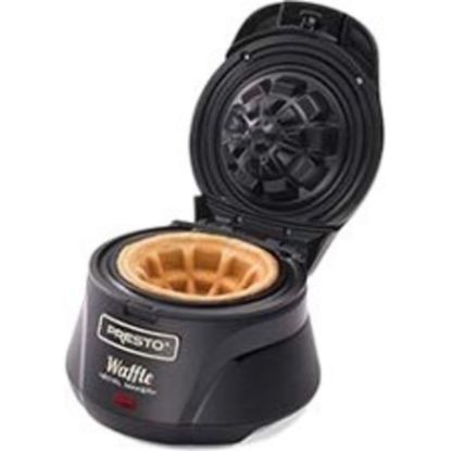 Picture of Presto Belgian Waffle Bowl Maker, Black