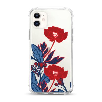 Picture of OTM Essentials Tough Edge Case For iPhone 11, Red Poppy, OP-ACP-Z124A