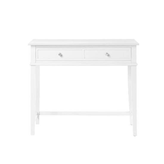 Picture of Ameriwood Home Franklin 36inW Writing Desk, White