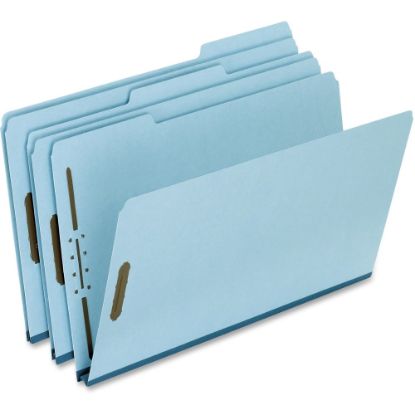 Picture of Pendaflex Pressboard Expanding Folders, 1in Expansion, 8 1/2in x 14in, Legal Size, Light Blue, Box Of 25 Folders