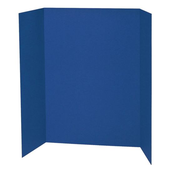 Picture of Pacon Presentation Boards, 48in x 36in, Blue, Pack Of 6 Boards