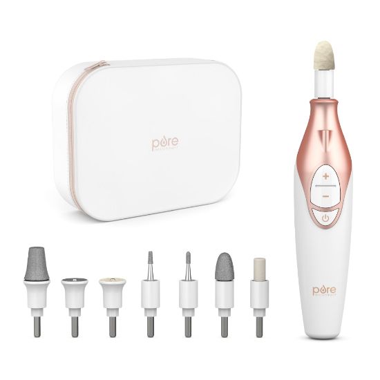 Picture of Pure Enrichment PureNails Luxe Rechargeable Manicure Set, White