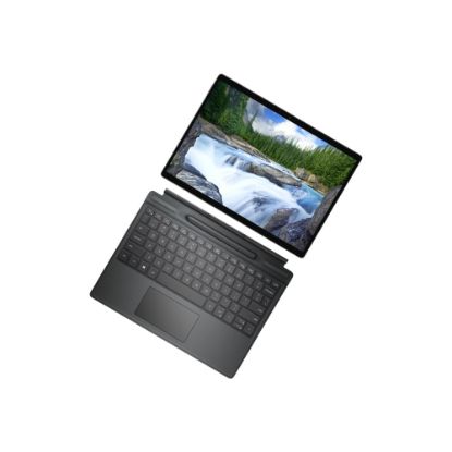 Picture of Dell Travel Keyboard - Keyboard - with touchpad - POGO pin - QWERTY - US - light apollo - for Latitude 7320 Detachable