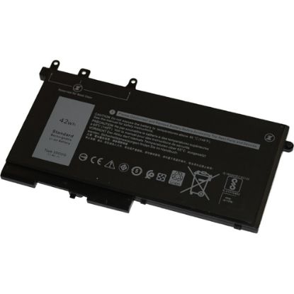 Picture of V7 Replacement Battery for Selected Dell Laptops - For Notebook - Battery Rechargeable - 3684 mAh - 11.4 V DC