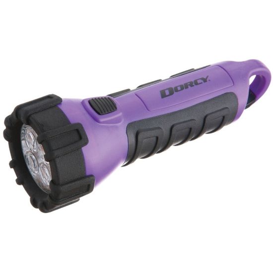 Picture of Dorcy 55 Lumen Purple Floating Flashlight - AA - Rubber - Purple