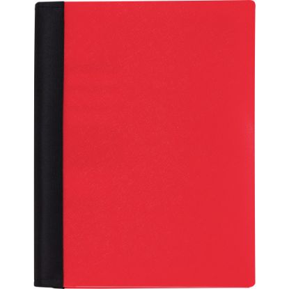 Picture of Office Depot Brand Stellar Notebook With Spine Cover, 6in x 9-1/2in, 3 Subject, College Ruled, 120 Sheets, Red