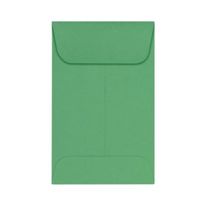 Picture of LUX Coin Envelopes, #1, Gummed Seal, Holiday Green, Pack Of 500