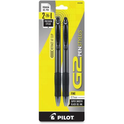 Picture of Pilot G2 Pen Stylus - 2 Pack - Black