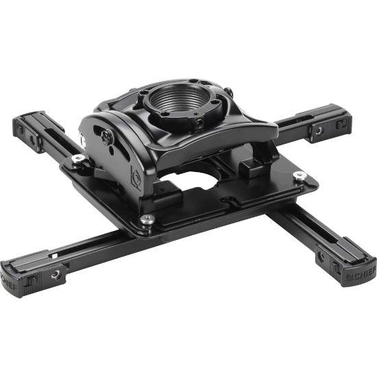 Picture of Chief RPA Elite Universal Projector Mount - Keyed Locking (Version A) - Black - Mounting kit (ceiling mount, interface bracket) - for projector - black - ceiling mountable