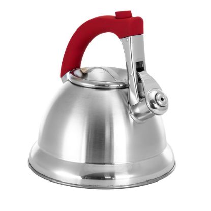 Picture of Mr. Coffee 2.4-Quart Tea Kettle, Collinsbroke, Silver/Red