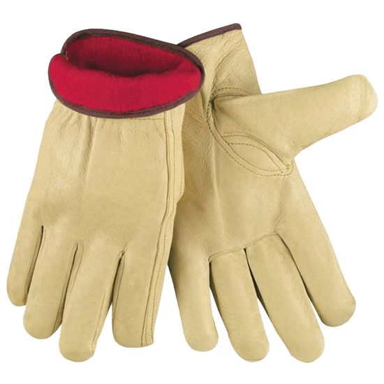 Picture of Memphis Glove Insulated Premium-Grain Pigskin Leather Drivers Gloves, X-Large, Pack Of 12