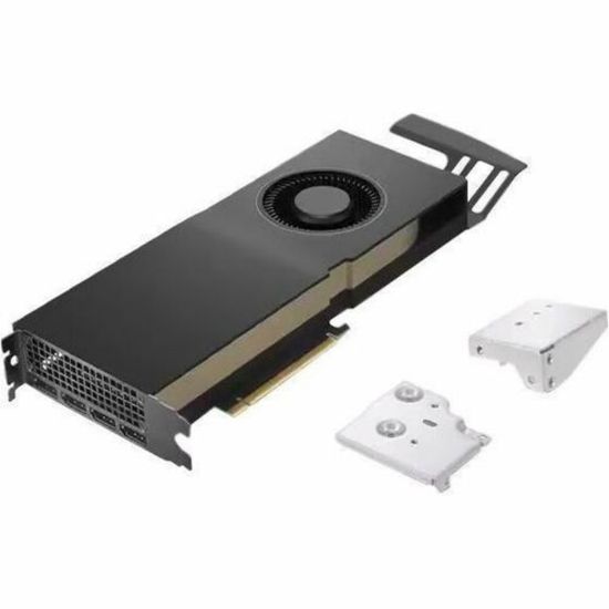 Picture of Lenovo NVIDIA RTX A5500 Graphic Card - 24 GB GDDR6 - 7680 x 4320 - PCI Express 4.0 x16 - DisplayPort - 4 x DisplayPort