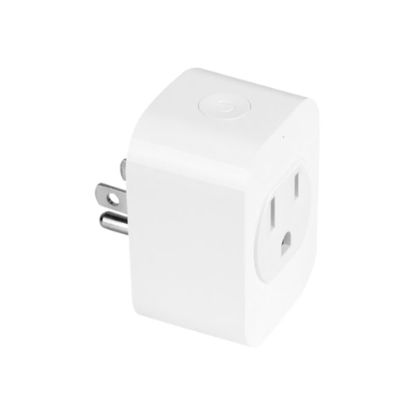 Picture of Aluratek eco4life Smart Home WiFi Outlet Plug - 120 V AC / 10 A - Alexa, Google Assistant Supported - White