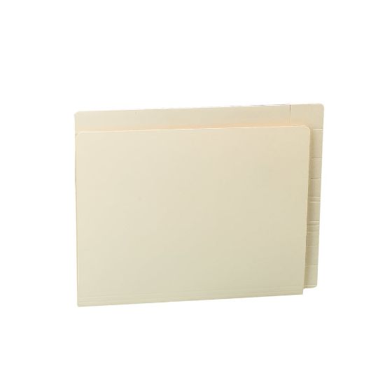 Picture of Pendaflex Reinforced End-Tab Convertible Folders, Letter Size, Manila, Box Of 100