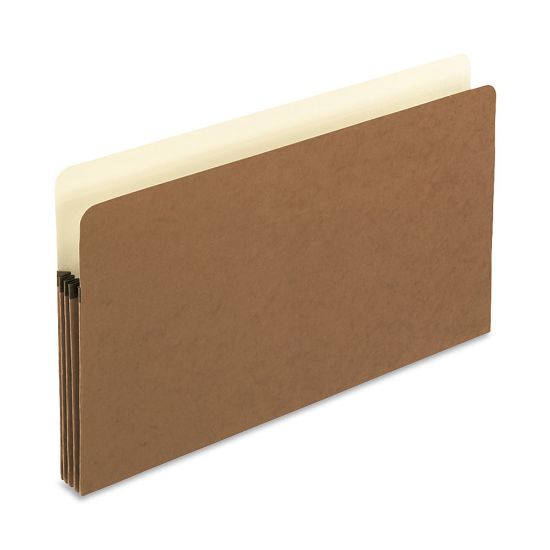 Picture of Oxford Standard Expanding Vertical File Pockets, Legal Size, 3 1/2in Expansion, 30% Recycled, Red, Pack Of 25