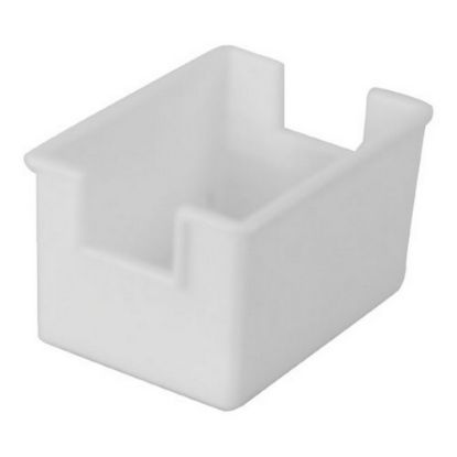 Picture of Winco Plastic Sugar Packet Holder, 3-1/2inL x 2-1/2inW x 2inH, White