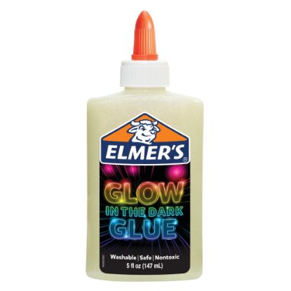 Picture of Elmers Glow-In-The-Dark Liquid Glue, Natural, 5 Oz