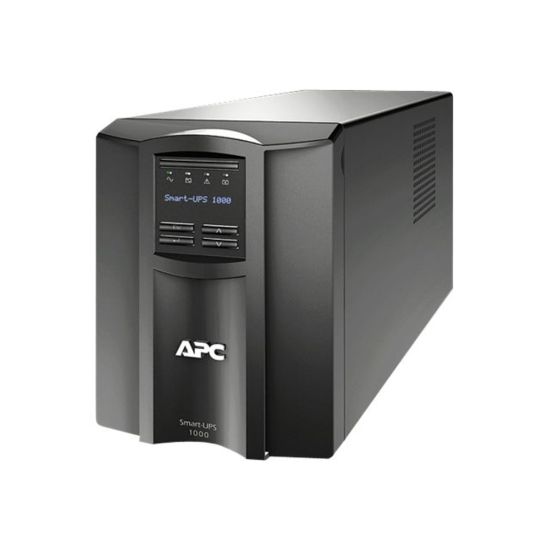 Picture of APC by Schneider Electric Smart-UPS SMT1000I 1000 VA Tower UPS - Tower - 3 Hour Recharge - 6 Minute Stand-by - 230 V AC Input - 230 V AC Output - Sine Wave - USB - 2 x IEC Jumper, 8 x IEC 320-C13 - 10 x Battery/Surge Outlet