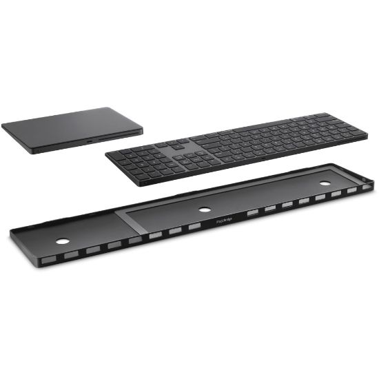 Picture of Twelve South MagicBridge Keyboard/Trackpad Holder - 24in x 5in x - Polycarbonate, Silicone - 1 - Black