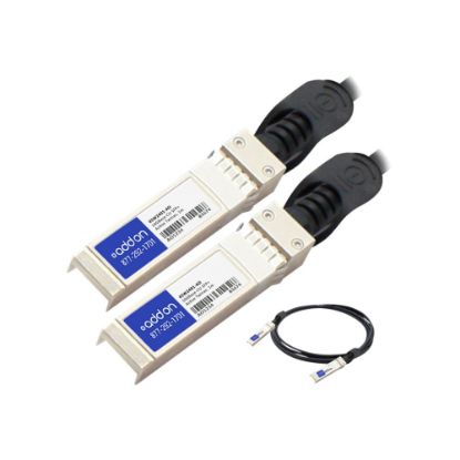 Picture of AddOn 1m IBM Compatible SFP+ DAC - Direct attach cable - SFP+ to SFP+ - 3.3 ft - twinaxial - for IBM Converged Switch B32; Ethernet Switch B24X