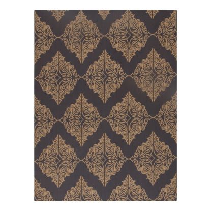 Picture of Anji Mountain Savoy Rug'd Chair Mat, 1/4inH x 36inW x 48inD, Yellow/Gray