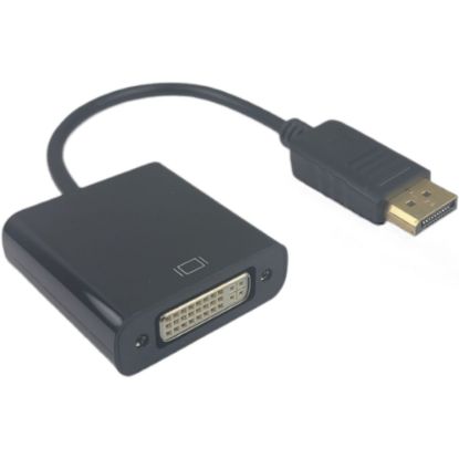 Picture of 4XEM DisplayPort Male To DVI-I Female Adapter Cable, 5.35in, Black