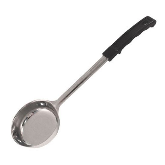 Picture of Winco Solid Portion Spoon, 6 Oz, Black