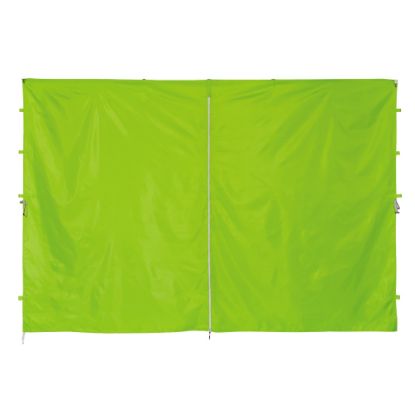 Picture of Ergodyne SHAX 6096 Pop-Up Tent Sidewall, 10ft x 10ft, Lime