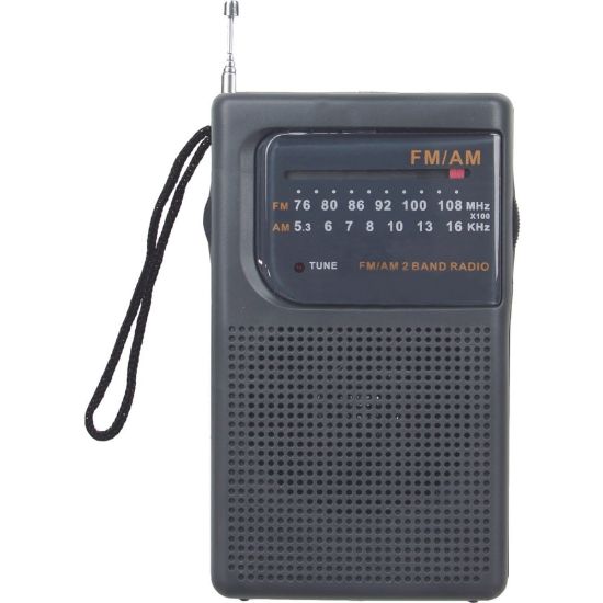 Picture of Supersonic AM/FM Band Radio - Headphone - 2 x AA - Portable